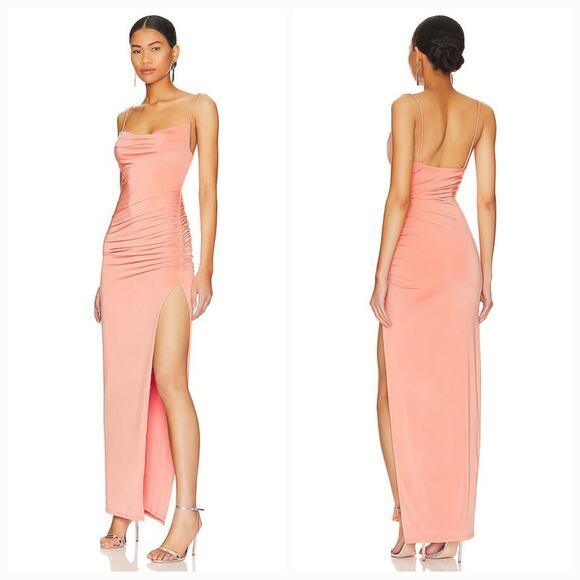 Lovers and Friends Odessa Gown in Orange Medium - Picture 1 of 15